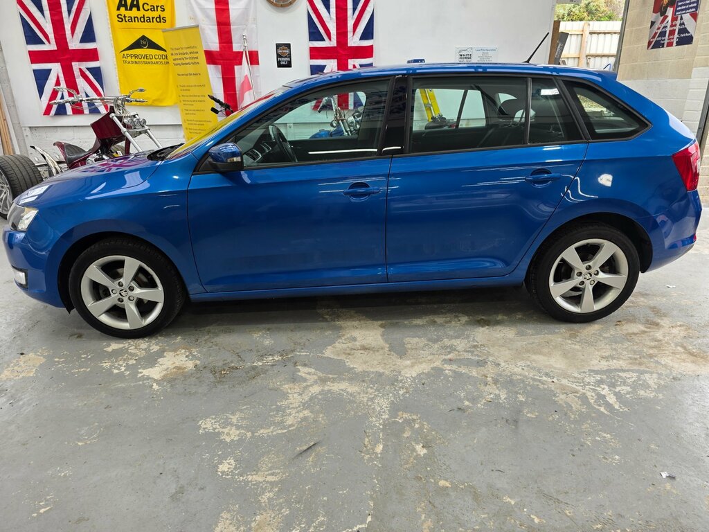 Skoda Rapid Spaceback 1.2 Tsi Se Tech Hatchback Euro 6 Blue #2