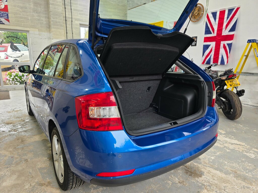 Skoda Rapid Spaceback 1.2 Tsi Se Tech Hatchback Euro 6 Blue #4