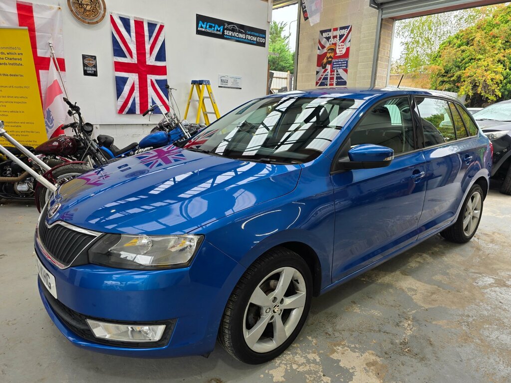 Skoda Rapid Spaceback 1.2 Tsi Se Tech Hatchback Euro 6 Blue