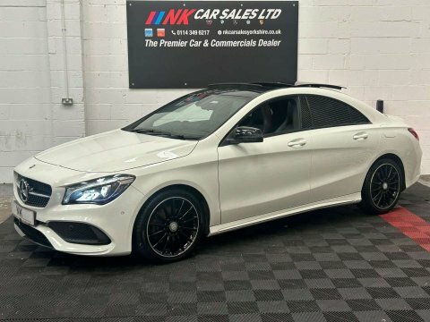 Mercedes-Benz CLA Class 2.1 Cla200d Amg White #2