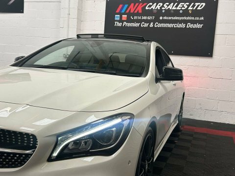 Mercedes-Benz CLA Class 180 Sport White #8