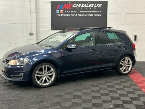 Volkswagen Golf 1.6 Tdi Bluemotion Blue #2
