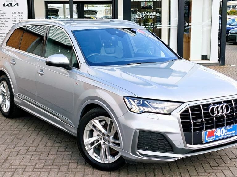Audi Q7 45 Tdi Quattro S Line Tiptronic Silver #4