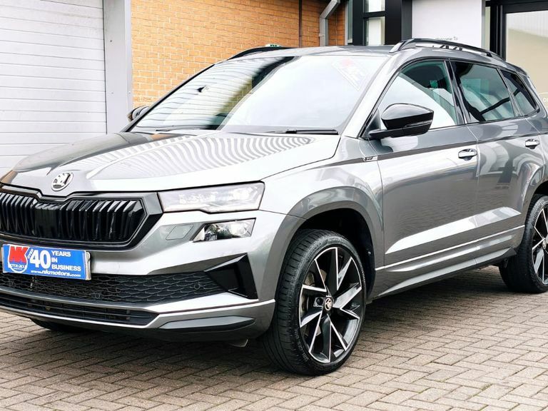 Skoda Karoq 1.5 Tsi Sportline Dsg Grey #4