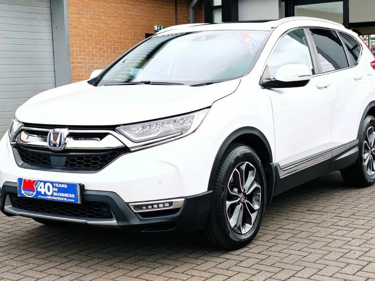 Honda Cr-V 2.0 I-mmd Hybrid Ex Ecvt White #4
