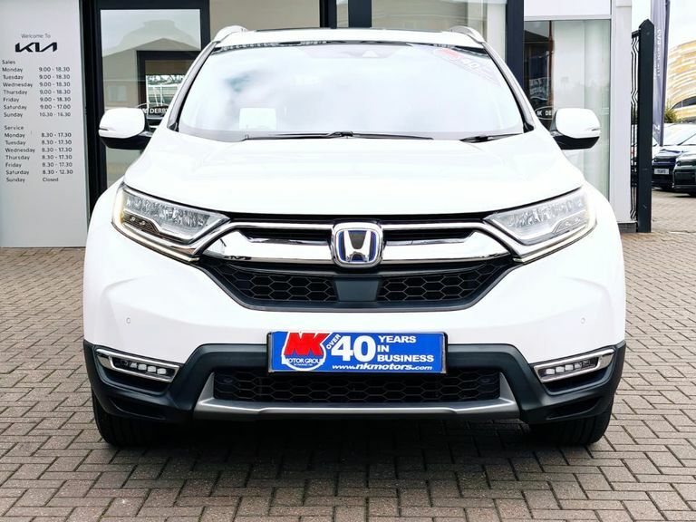 Honda Cr-V 2.0 I-mmd Hybrid Ex Ecvt White #3