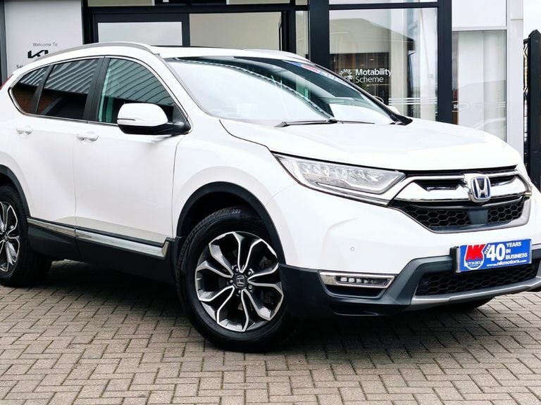 Honda Cr-V 2.0 I-mmd Hybrid Ex Ecvt White #2