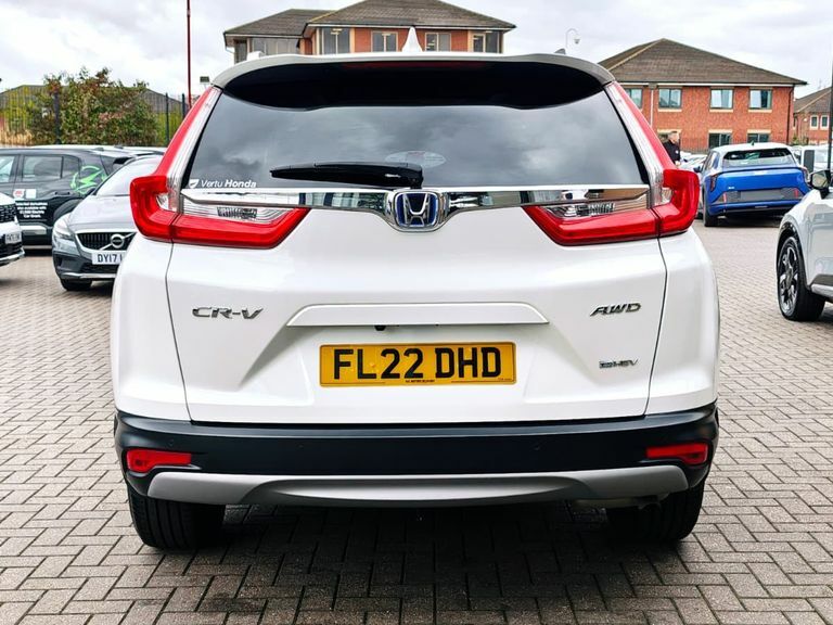 Honda Cr-V 2.0 I-mmd Hybrid Ex Ecvt White #6