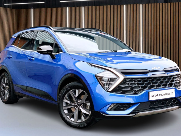 Kia Sportage 1.6T Gdi 207 Hev Gt-line S Awd Blue