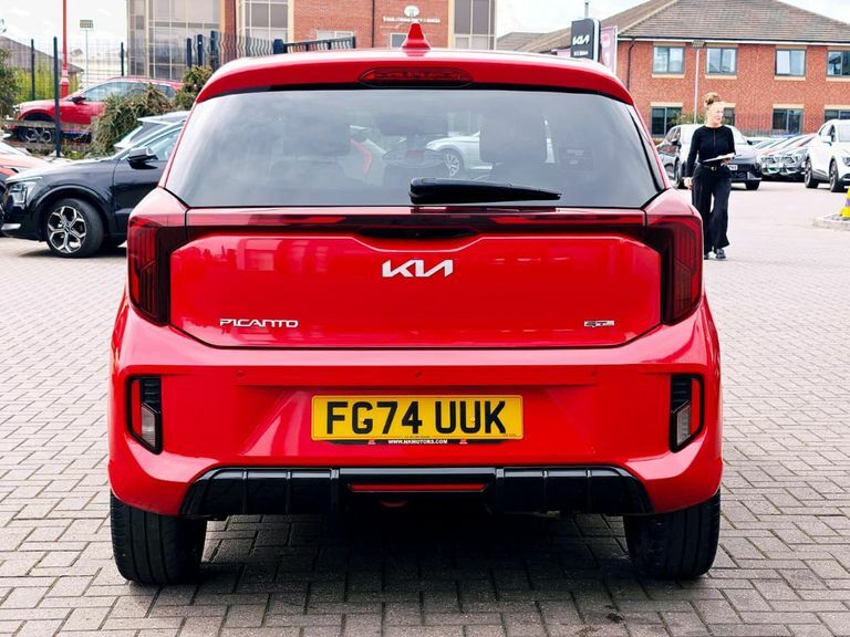 Kia Picanto 1.2 Gt-line S Red #6