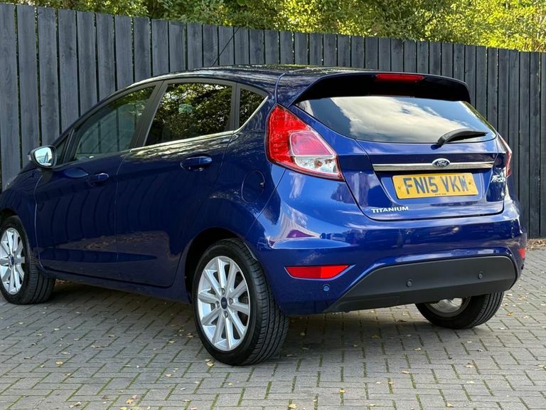 Ford Fiesta 1.6 Titanium Powershift Blue #6