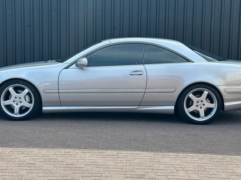 Mercedes-Benz CL Cl500 7 Silver #5