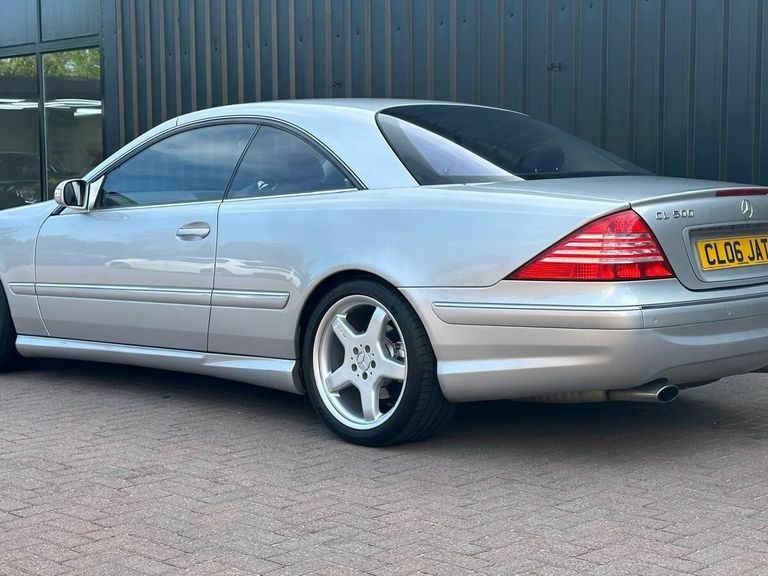 Mercedes-Benz CL Cl500 7 Silver #6