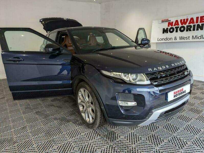 Land Rover Range Rover Evoque 2.2 Sd4 Dynamic Suv VN64YMU Blue #5