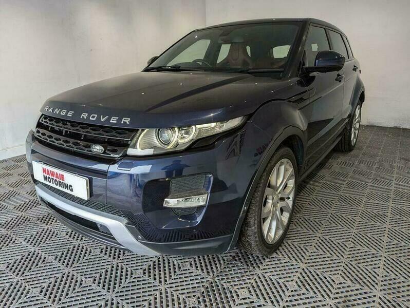Land Rover Range Rover Evoque 2.2 Sd4 Dynamic Suv VN64YMU Blue #3