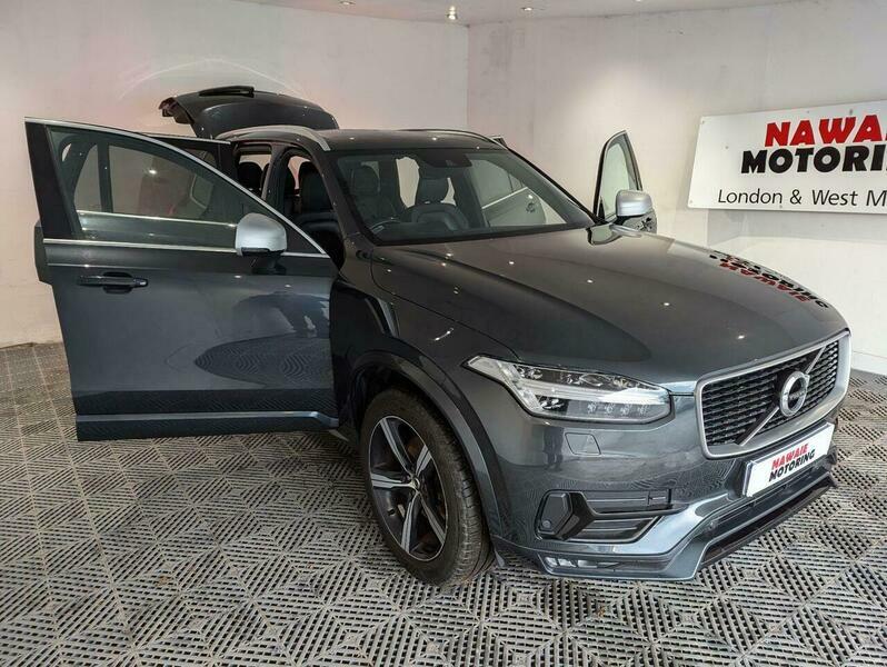 Volvo XC90 2.0 D5 Powerpulse R-design YO18ECJ Grey #6
