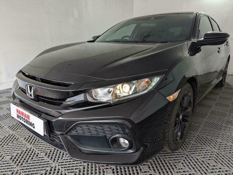 Honda Civic 1.0 Vtec Turbo Sr Black #6