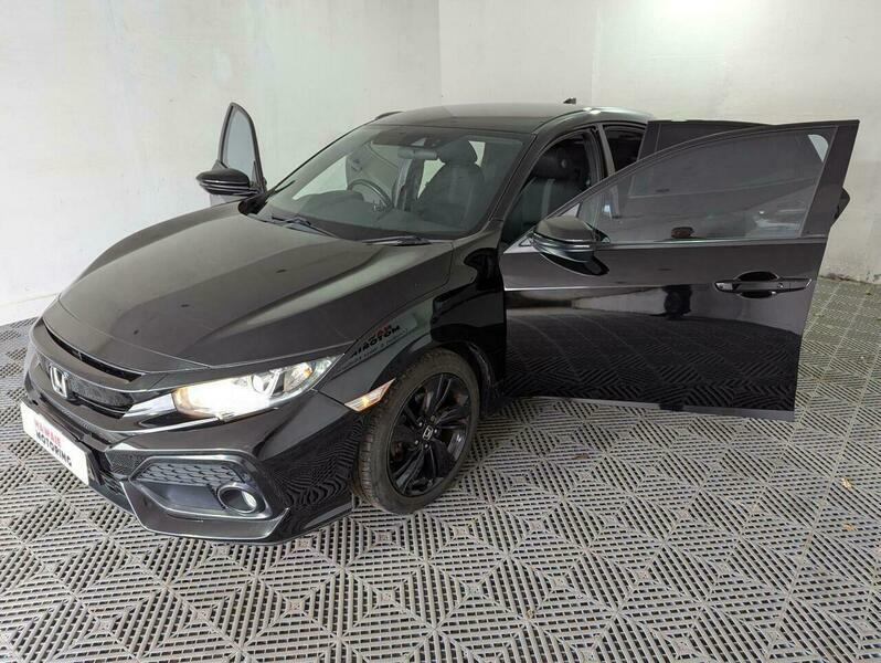 Honda Civic 1.0 Vtec Turbo Sr Black #5