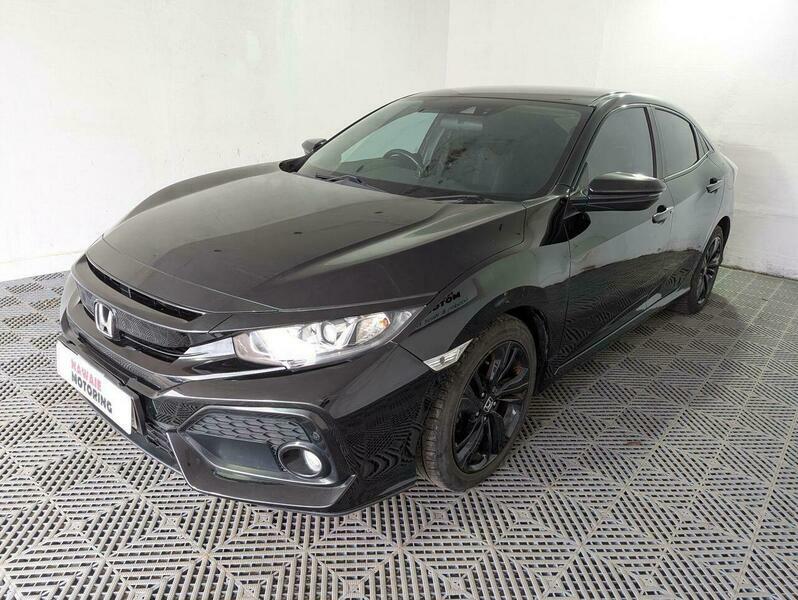 Honda Civic 1.0 Vtec Turbo Sr Black #4
