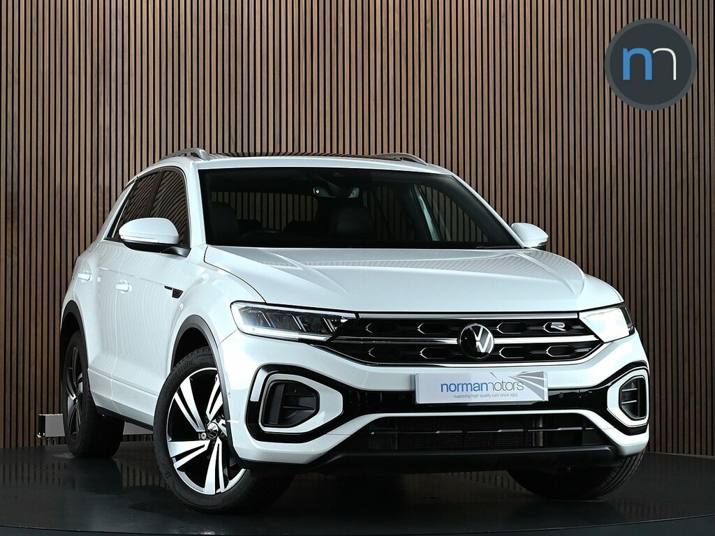 Volkswagen T-Roc 1.5 Tsi R-line Suv Dsg Euro 6 Ss 15 White