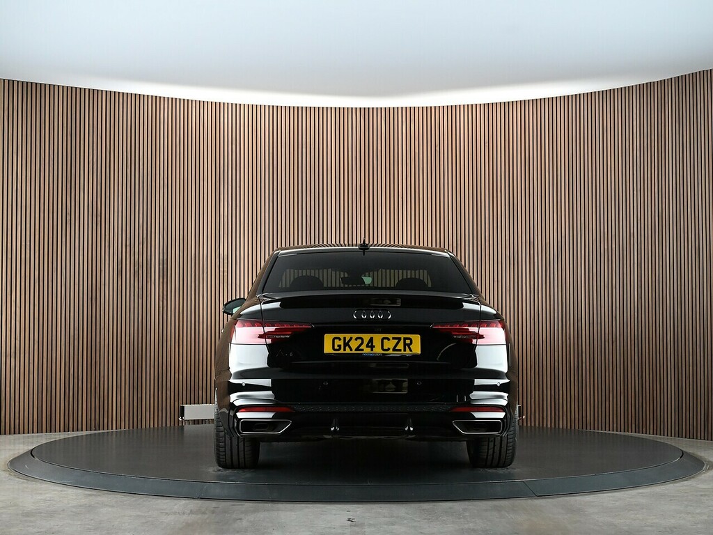 Audi A4 2.0 Tfsi 40 Black Edition Saloon S Tron Black #6