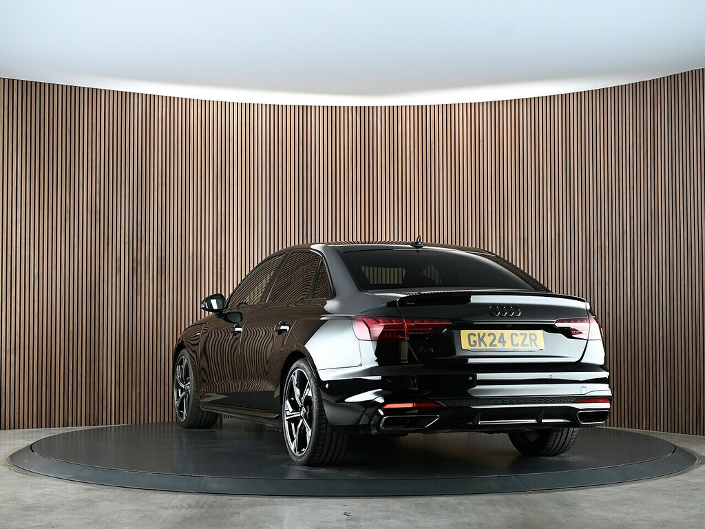 Audi A4 2.0 Tfsi 40 Black Edition Saloon S Tron Black #5