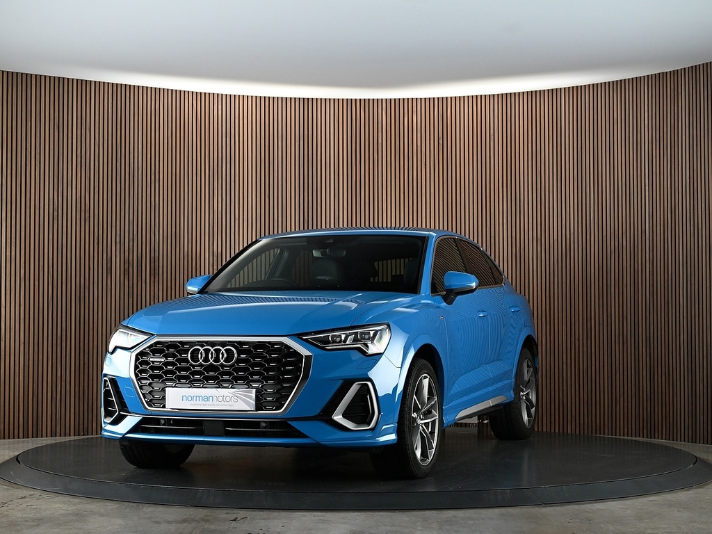 Audi Q3 2.0 Tfsi 45 S Line Sportback S Tronic Q Blue #6