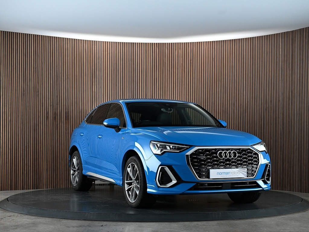 Audi Q3 2.0 Tfsi 45 S Line Sportback S Tronic Q Blue #4