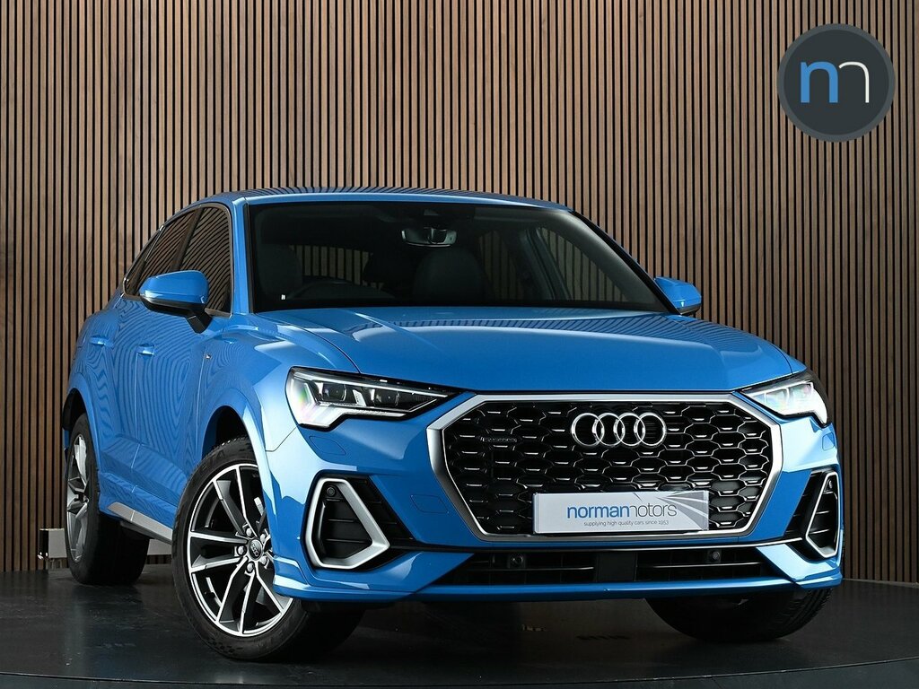 Audi Q3 2.0 Tfsi 45 S Line Sportback S Tronic Q Blue