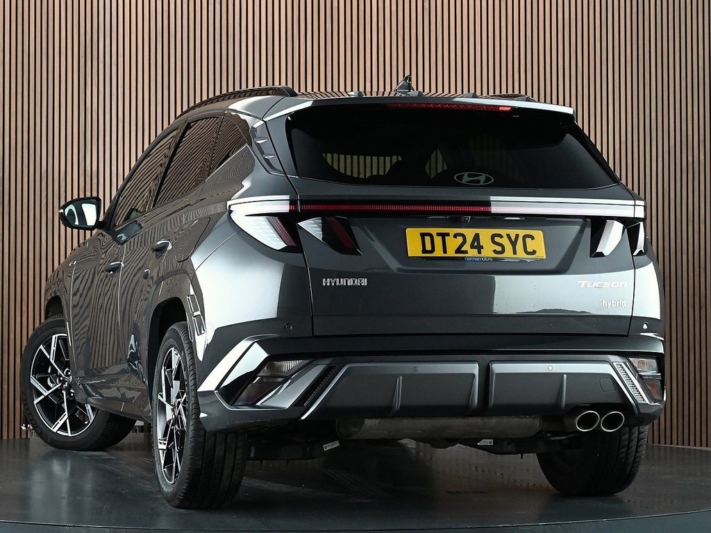 Hyundai Tucson 1.6 T-gdi N Line S Suv Hybrid Euro Grey #2