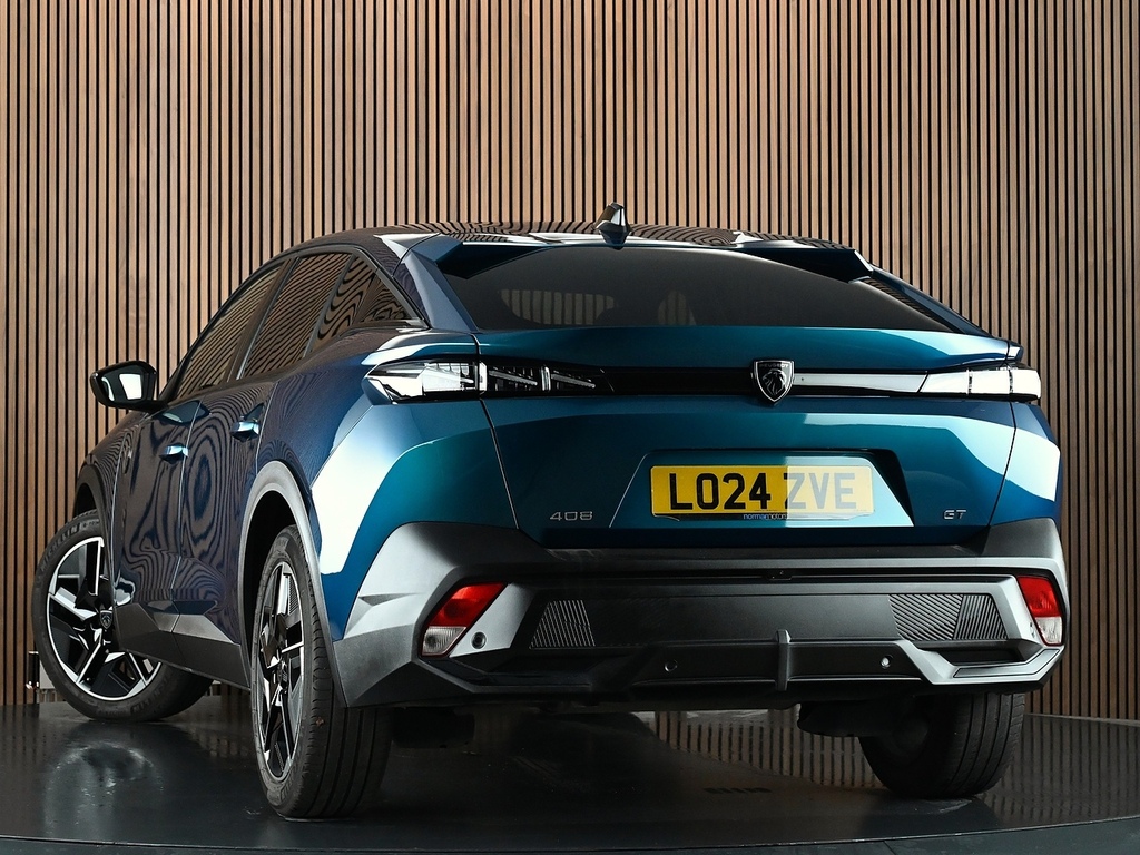 Peugeot 408 1.2 Puretech Gt Fastback Eat Euro 6 S Blue #2