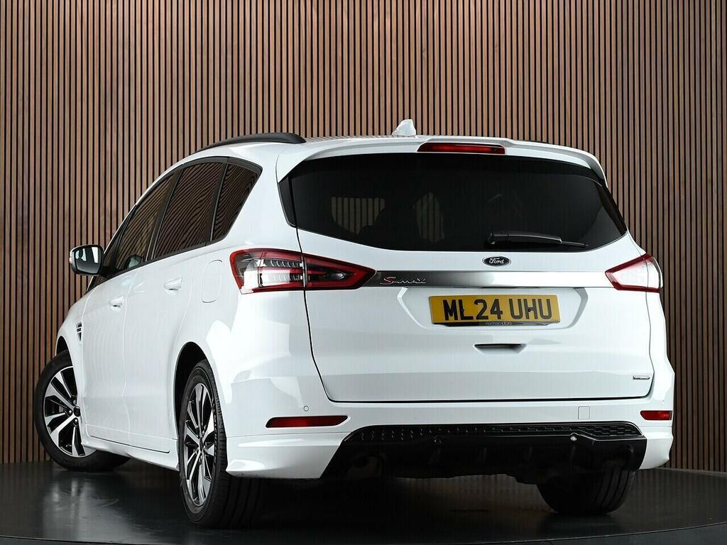 Ford S-Max 2.5H Duratec St-line Mpv Hybrid Cvt Eur White