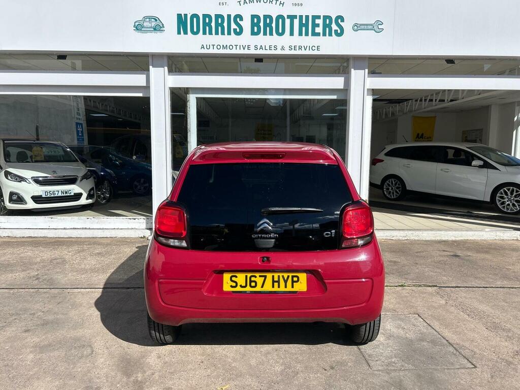 Citroen C1 Hatchback Red #8