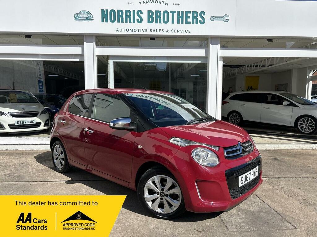 Citroen C1 1.2 Puretech Flair Euro 6 Red