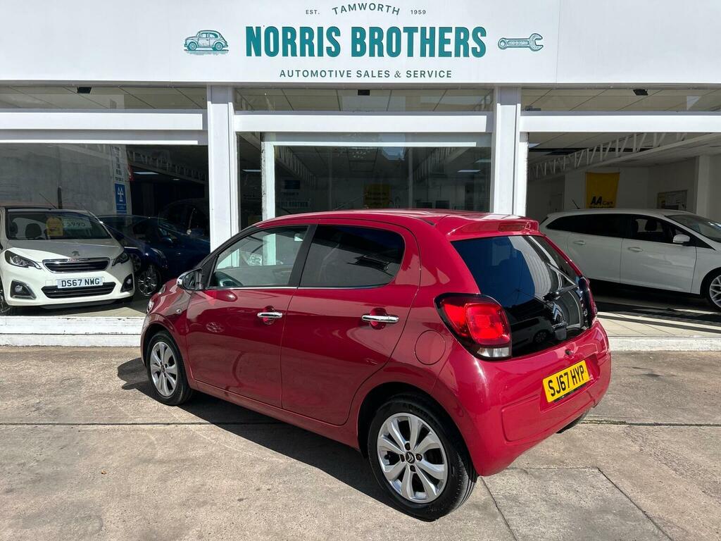 Citroen C1 1.2 Puretech Flair Euro 6 Red #4
