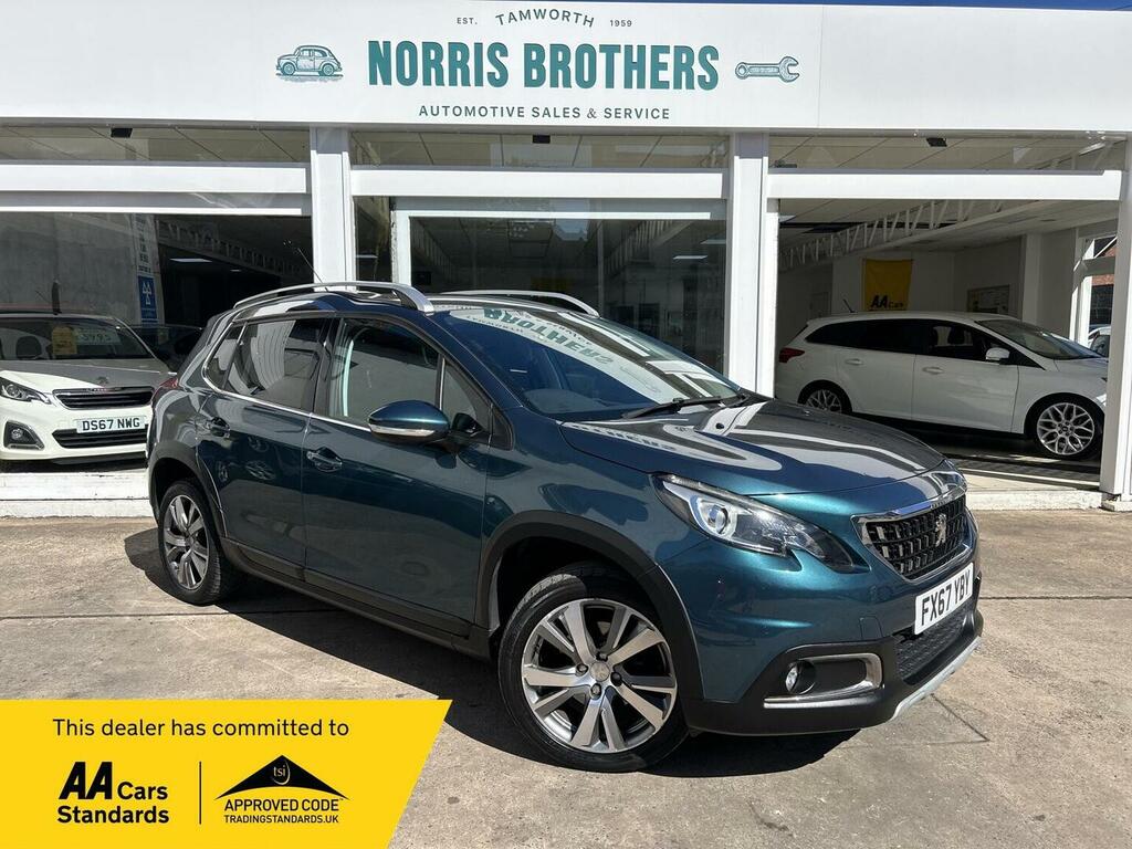 Peugeot 2008 Suv 1.2 Puretech Allure Euro 6 Ss 201767 Green