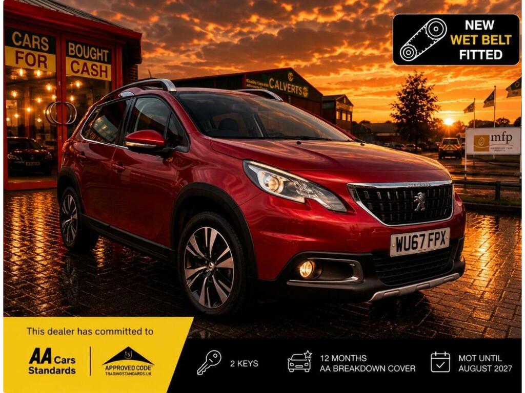 Peugeot 2008 Puretech Allure Red