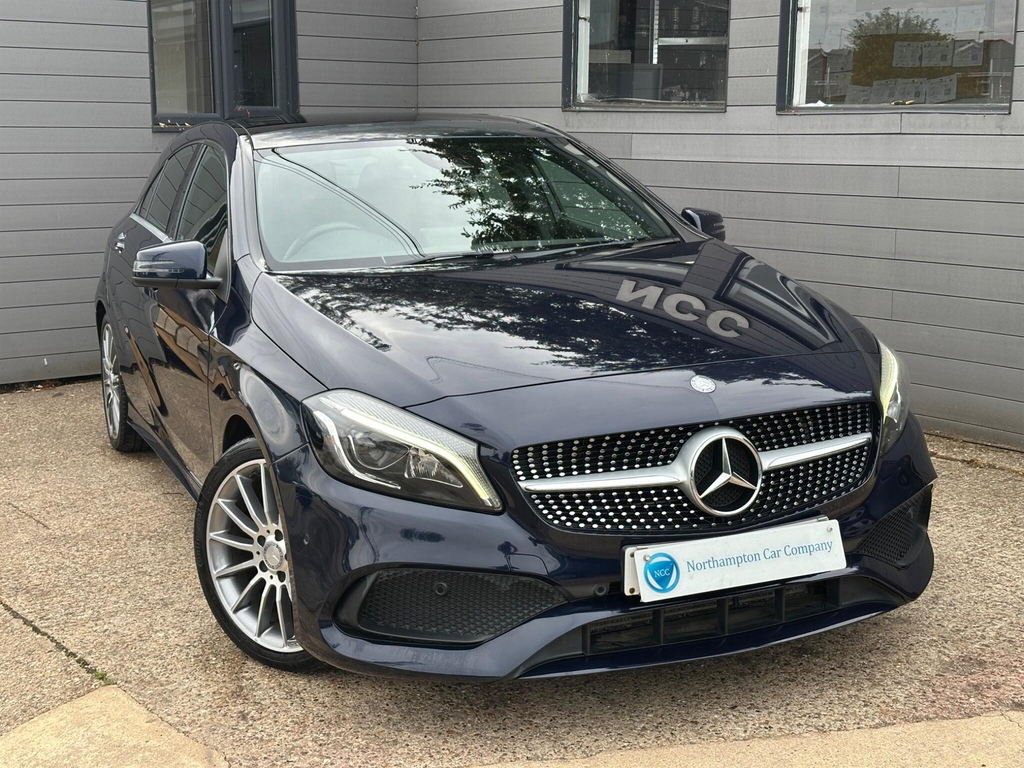 Mercedes-Benz A Class 1.6 Amg Sport Euro 6 Ss Blue