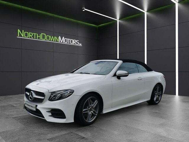 Mercedes-Benz E Class 2018 2.0 E220d Amg Line Premium Cabriolet Di KU18RUY White