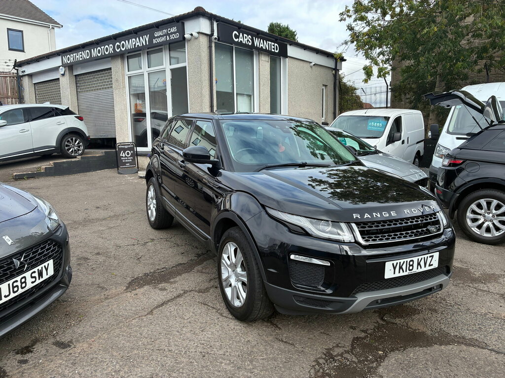 Land Rover Range Rover Evoque 2.0 Td4 Se Tech Suv 4Wd Euro 6 Black