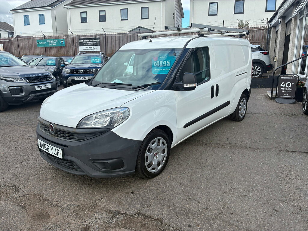Fiat Doblo 1.6 Jtd Multijet 16V Panel Van L White #6