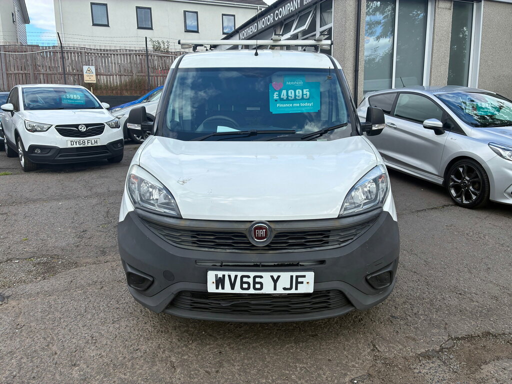 Fiat Doblo Panel Van White #7