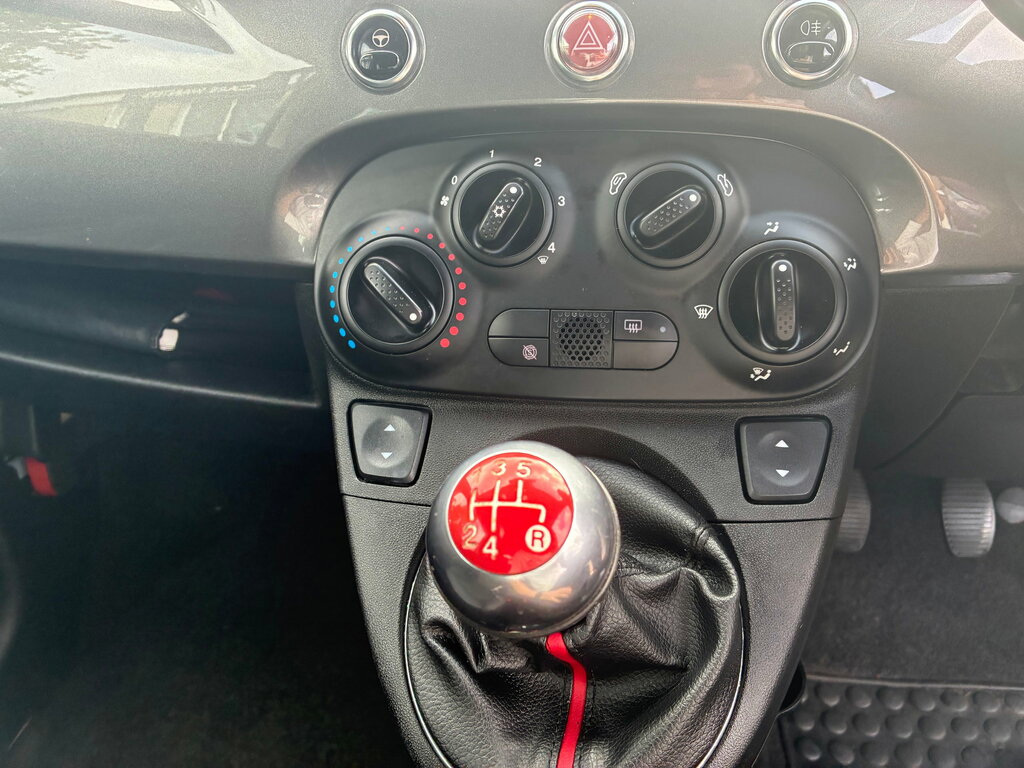 Fiat 500 Hatchback White #14