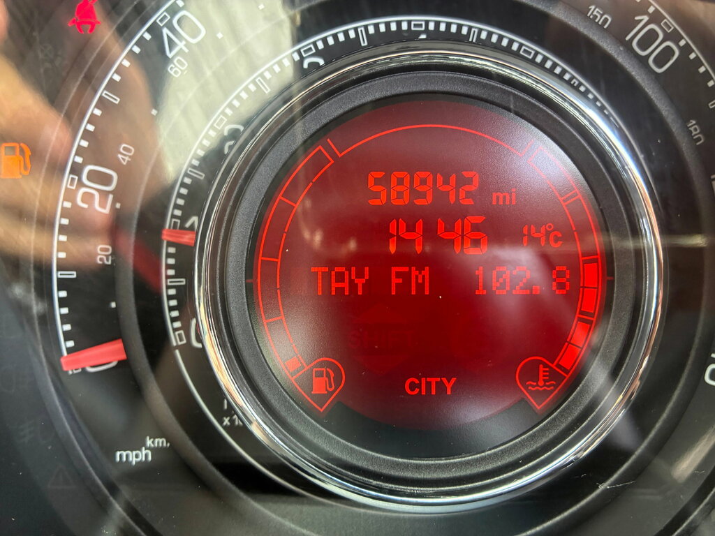 Fiat 500 Hatchback White #10
