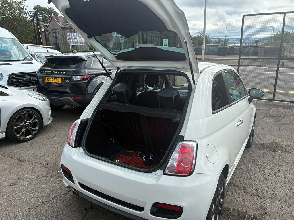 Fiat 500 Hatchback White #18