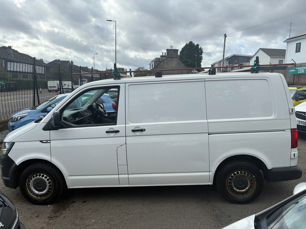 Volkswagen Transporter 2.0 Tdi T28 Bluemotion Tech Startline Panel Van White #6