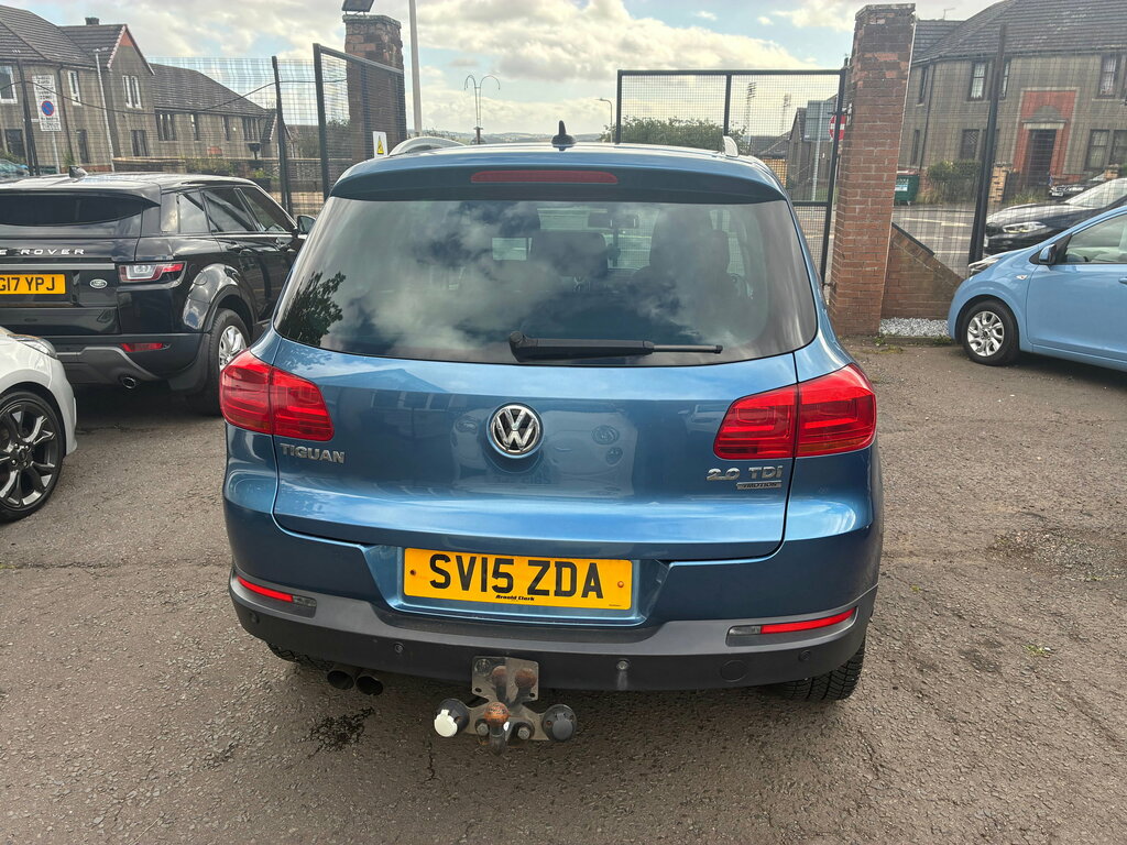 Volkswagen Tiguan 2.0 Tdi Bluemotion Tech Match Suv Dsg 4 Blue #4