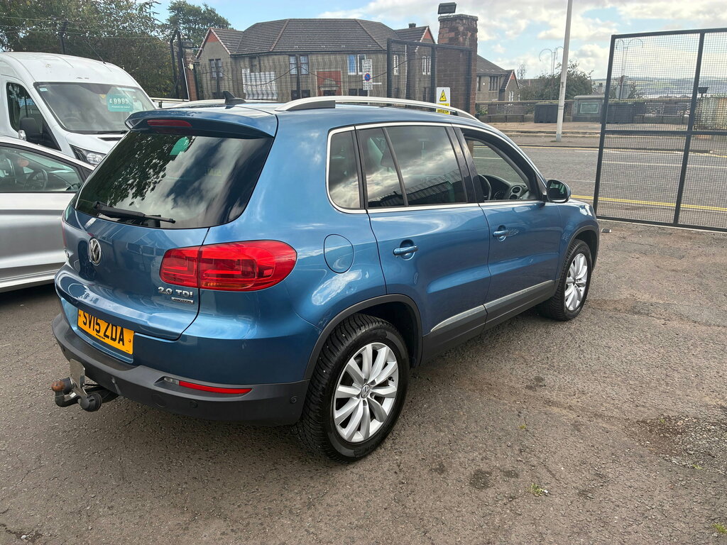 Volkswagen Tiguan 2.0 Tdi Bluemotion Tech Match Suv Dsg 4 Blue #3