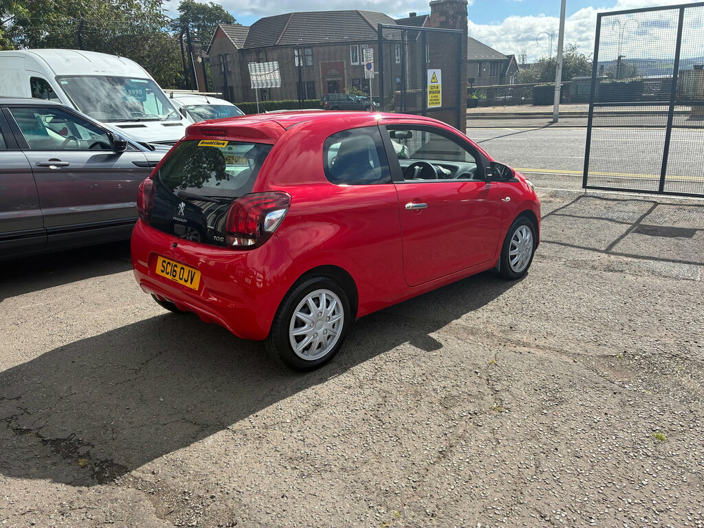 Peugeot 108 1.0 Active Hatchback Euro 6 68 Red #3