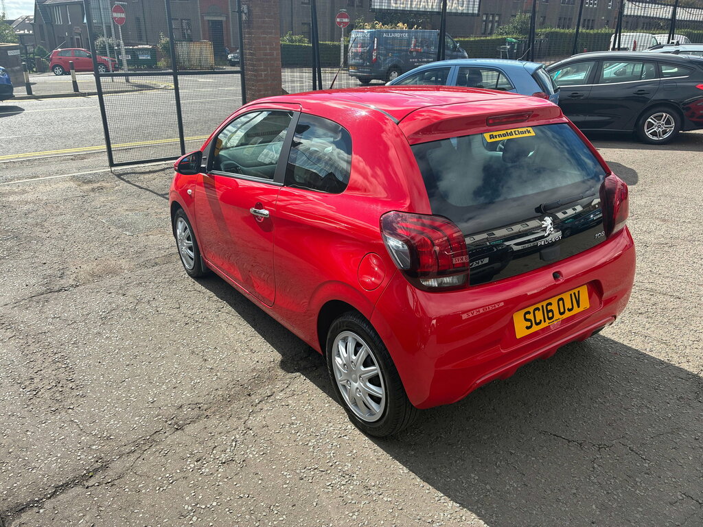 Peugeot 108 1.0 Active Hatchback Euro 6 68 Red #5